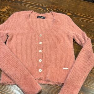Abercrombie Soft A&F button down sweater/ cardigan